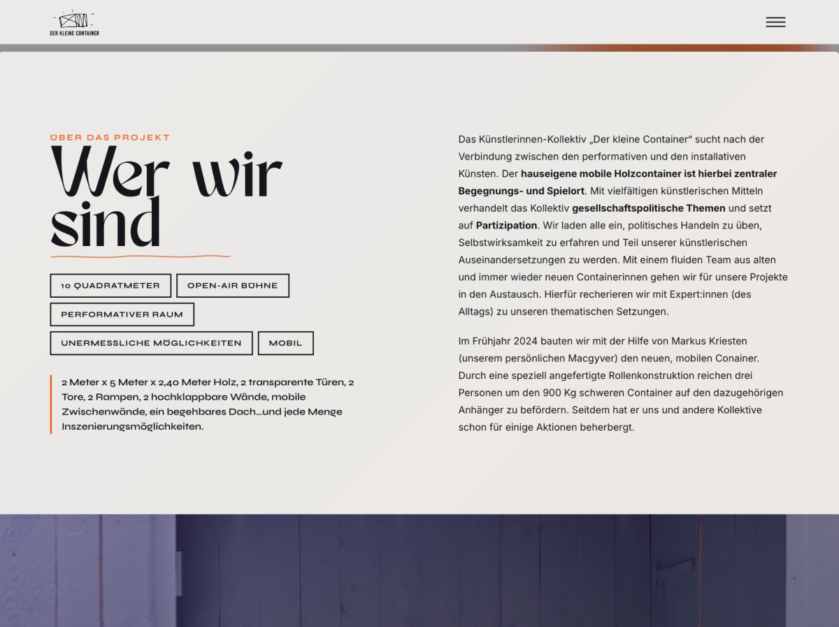 Der Kleine Container